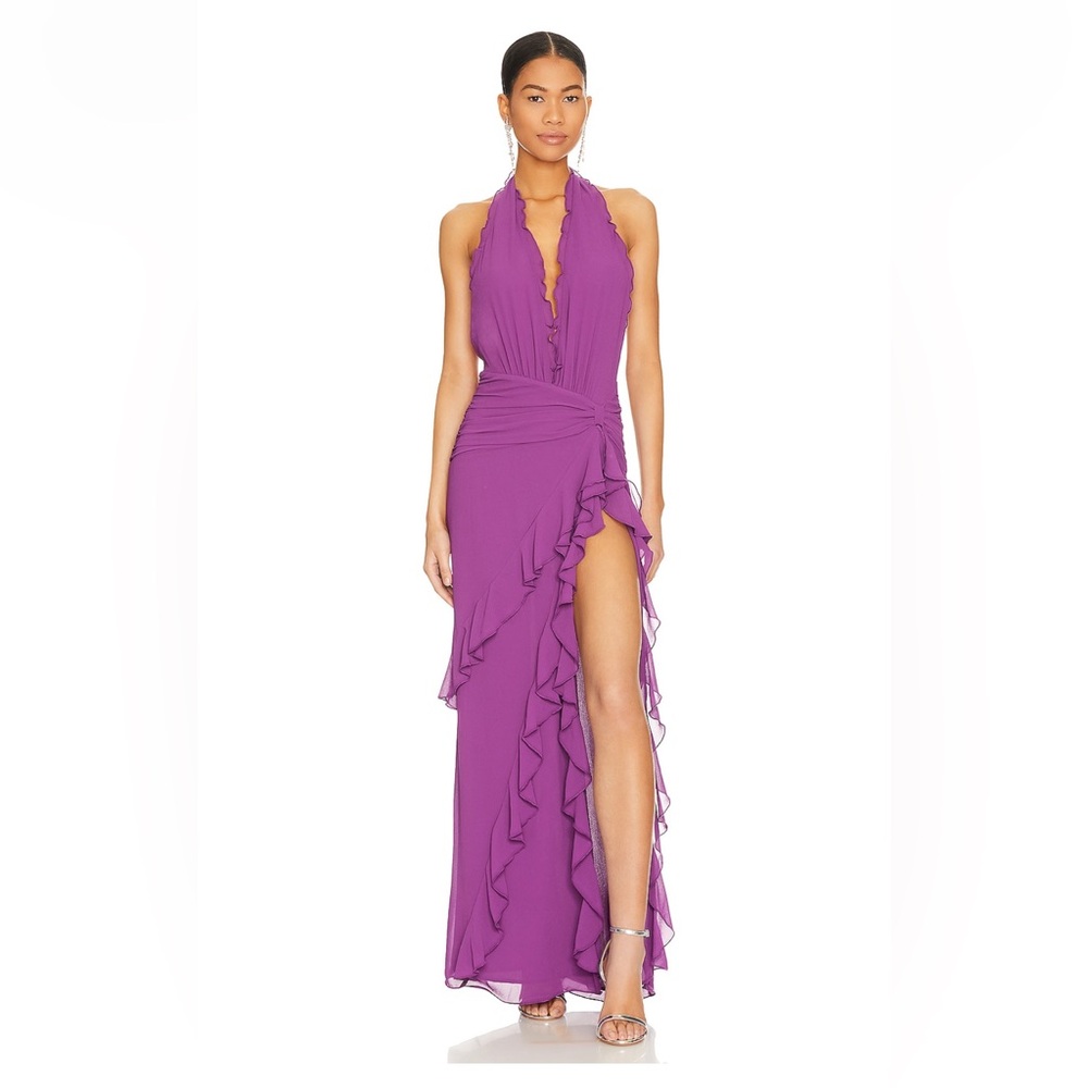 Purple Celenia Maxi Dress - NBD